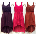 High Low Ruffle Hem Dresses